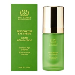 TATA HARPER ANTI-AGING REFILLABLE EYE CREAM FOR DARK CIRCLES & BRIGHTENING 15ML
